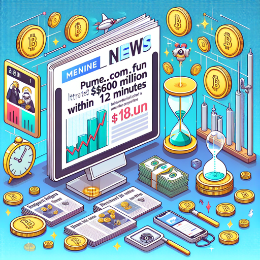 Мания Meme Coin: Pump.fun привлекает 600 млн долларов за 12 минут